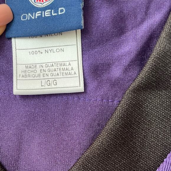 Ravens Ray Lewis Authentic Signed Purple Jersey sz L - Picture 6 of 9